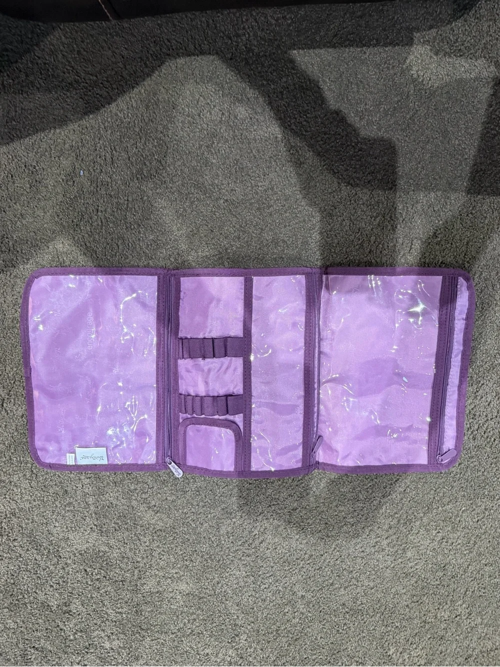thirty-one Purple Floral Jewelry Organizer